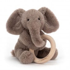 Jellycat 大象木环玩具（14厘米）